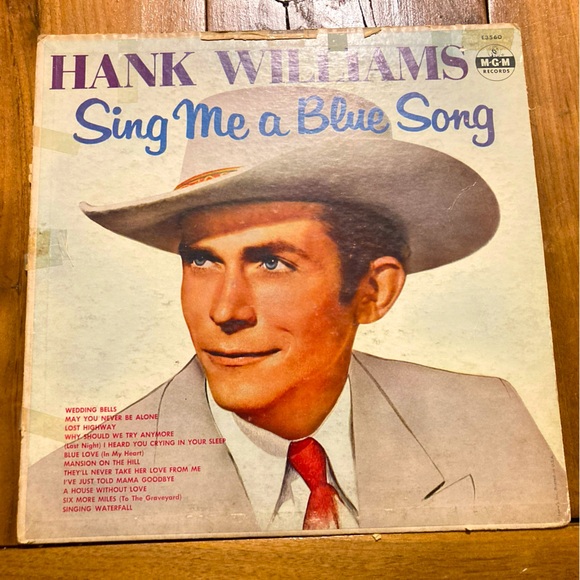 Hank Williams-Sing Me A Blue Song - Picture 1 of 5
